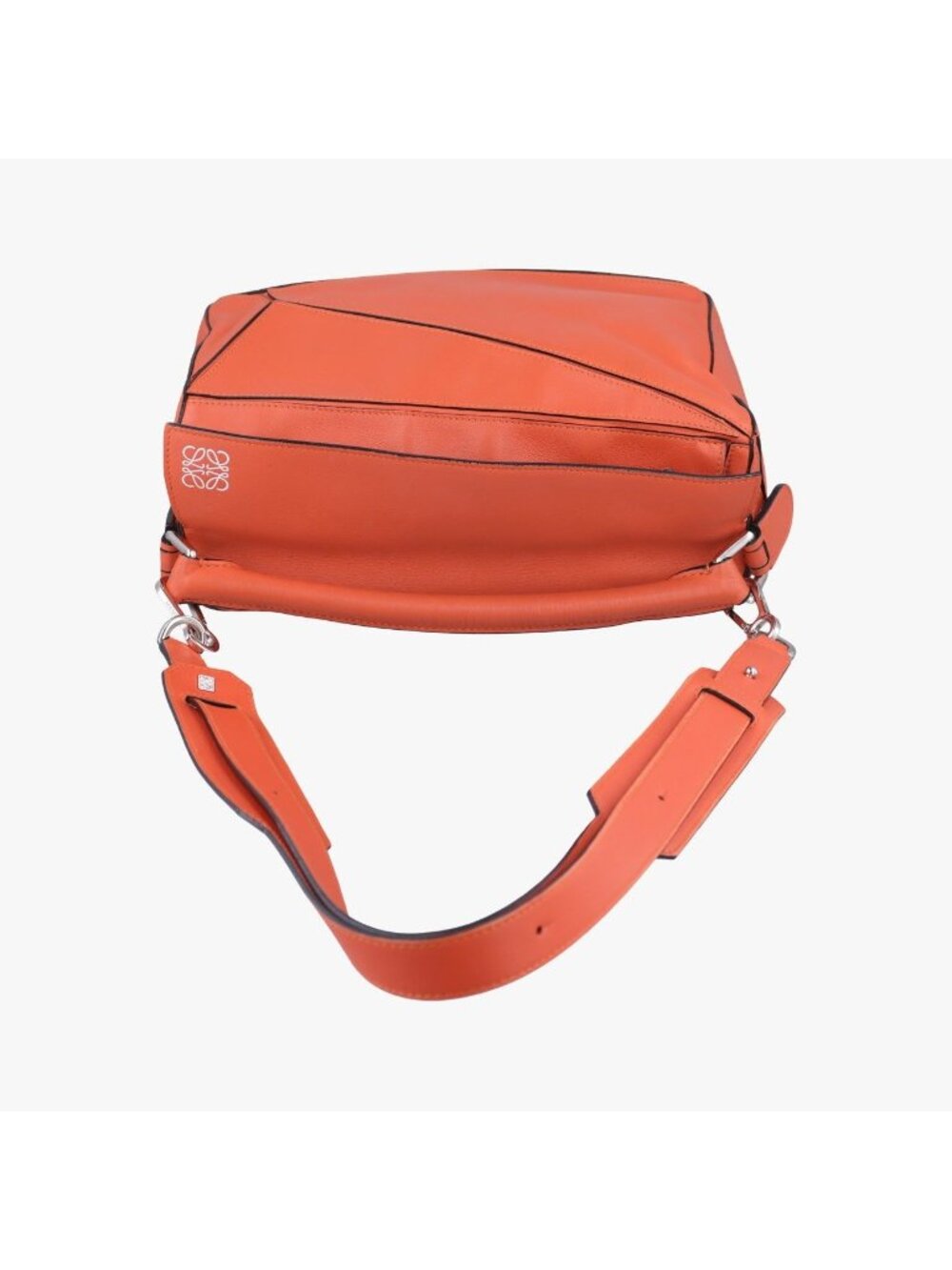 Loewe Puzzle Bag Orange Leather - Picture 8 of 15